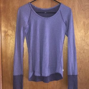 LULULEMON long sleeve reversible running top